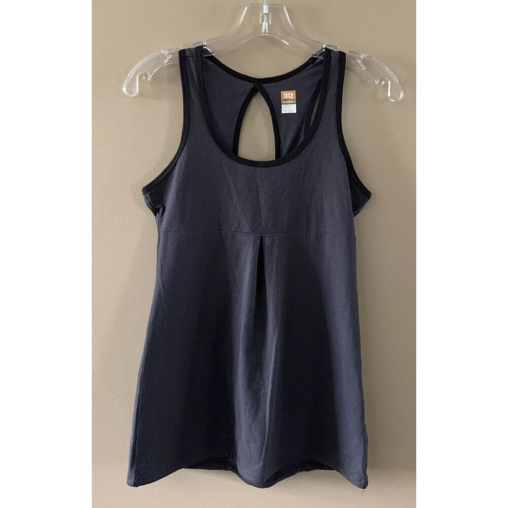 Lucy Lucytech Women’s Athletic Top Shirt Fitted Crisscross Back Tank Size Small